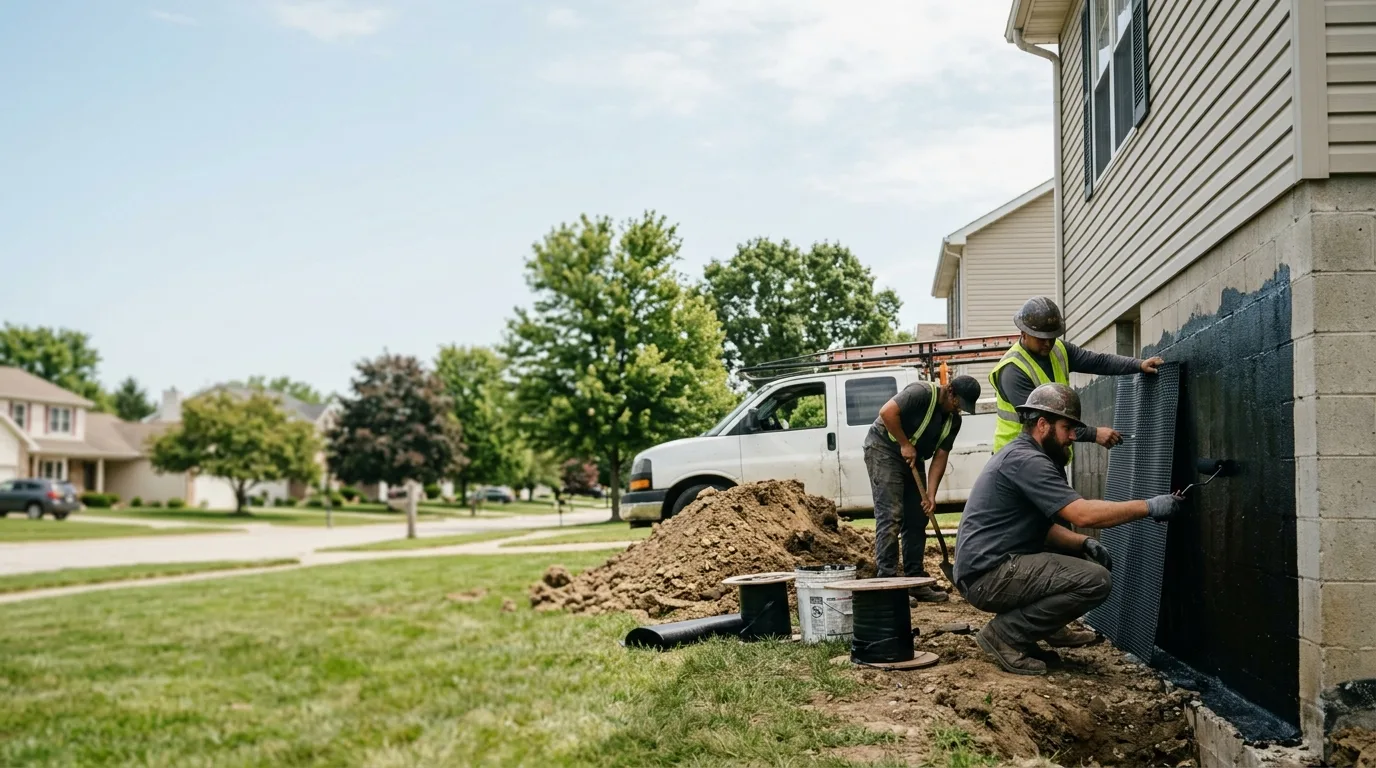 Basement Waterproofing in Greenup, IL near me